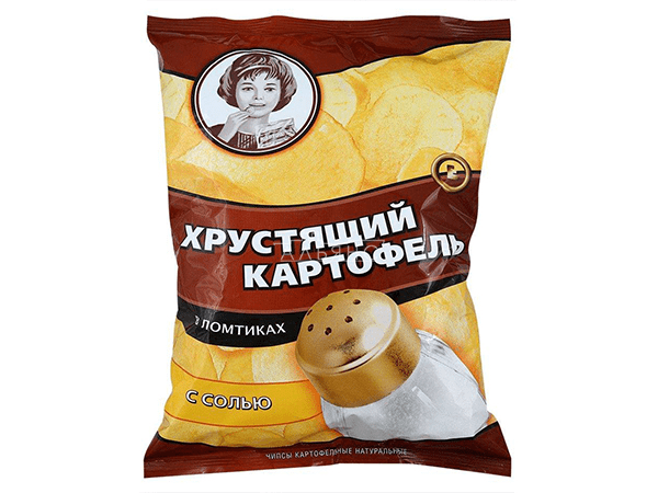 Картофельные чипсы "Девочка" 160 гр. в Можайске