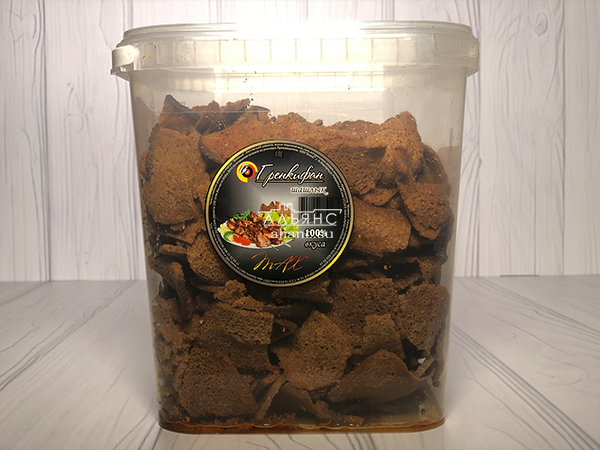 Ржаные гренки со вкусом шашлыка в Можайске