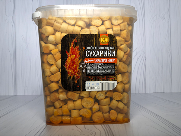 Сухарики с красной икрой в Можайске