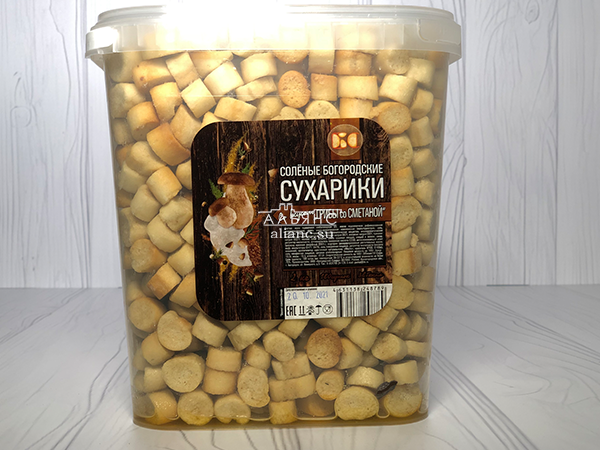 Сухарики с грибами и сметаной в Можайске
