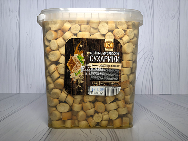 Сухарики с холодцом и хреном в Можайске