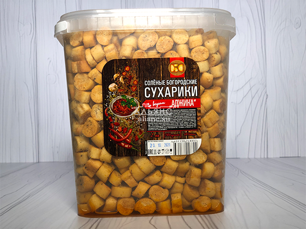 Сухарики с аджикой в Можайске