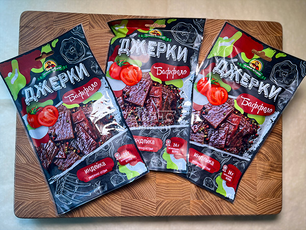 Джерки из индейки "Баффало" 45 гр. в Можайске