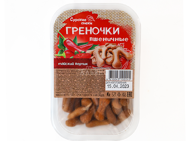 Сурские гренки Тайский перчик (100 гр) в Можайске