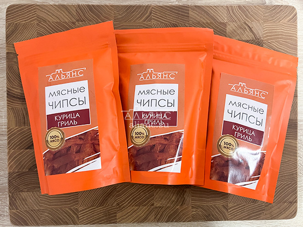 Мясо (АЛЬЯНС) вяленое курица "Гриль" 50 гр. в Можайске