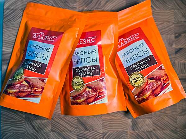 Мясо (АЛЬЯНС) вяленое свинина "Гриль" 50 гр. в Можайске