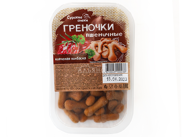 Сурские (ПШЕНИЧНЫЕ) Копченая колбаска (100 гр) в Можайске
