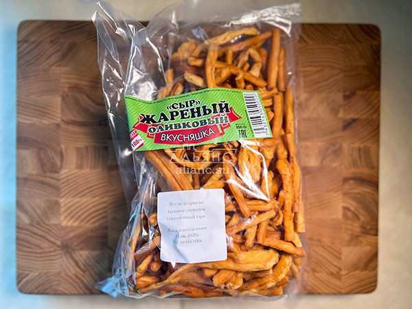Жареный сыр "ВКУСНЯШКА" (Оливковый) 500гр. в Можайске
