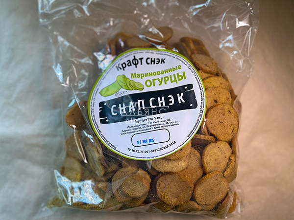 Снапсы ПШЕНИЧНЫЕ "Маринованные огурцы" в Можайске