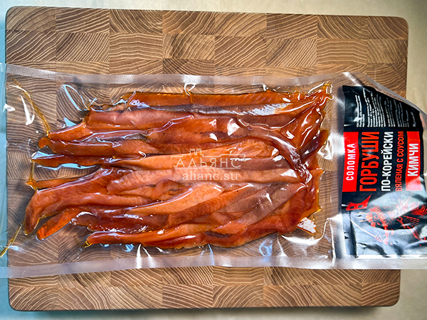 Горбуша соломка по-корейски в Можайске