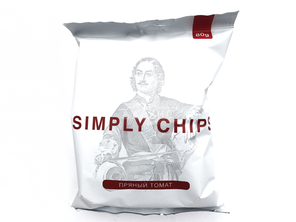 Картофельные чипсы "Simple chips" Пряный томат 80 гр. в Можайске